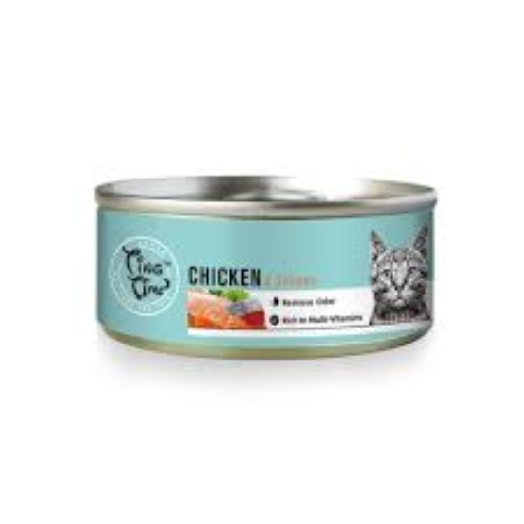 TING TIME CAT CAN CHICKEN N SALM 95G